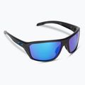 Occhiali da sole Oakley Split Shot nero opaco/zaffiro polarizzato 2