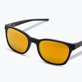 Occhiali da sole Oakley Ojector nero opaco/prizm 24k polarizzati 5
