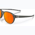 Occhiali da sole Oakley Reedmace grigio opaco fumo/prizm rubino pile 6
