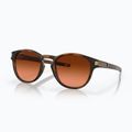 Occhiali da sole Oakley Latch marrone opaco tartaruga/prizm marrone sfumato