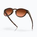 Occhiali da sole Oakley Latch marrone opaco tartaruga/prizm marrone sfumato 4