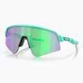 Occhiali da sole Oakley Sutro Lite Sweep celeste opaco/prizm road jade