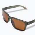 Occhiali da sole polarizzati Oakley Holbrook olive ink/prizm tungsten 5