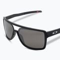 Occhiali da sole Oakley Castel nero opaco/prizm nero polarizzato 5