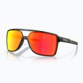 Occhiali da sole Oakley Castel grigio opaco fumo/prizm rubino