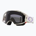 Occhiali da ciclismo Oakley Airbrake MTB grigio freddo/grigio scuro