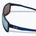 Occhiali da sole Oakley Castel matte trans blue/prizm deep water polarizzati 4