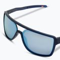 Occhiali da sole Oakley Castel matte trans blue/prizm deep water polarizzati 5