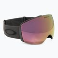 Occhiali da sci Oakley Flight Deck L in ferro forgiato opaco/prizm oro rosa iridium