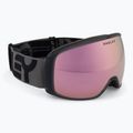 Oakley Flight Tracker L opaco b1b ferro forgiato/prizm oro rosa iridium occhiali da sci