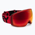 Oakley Flight Tracker L opaco b1b redline/prizm torch iridium occhiali da sci