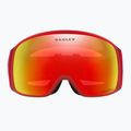Oakley Flight Tracker L opaco b1b redline/prizm torch iridium occhiali da sci 2