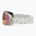 Oakley Flight Tracker M opaco b1b cool grey/prizm rose gold iridium occhiali da sci 4