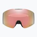 Occhiali da sci Oakley Fall Line L in ferro forgiato opaco/prizm oro rosa iridium 2