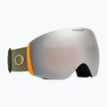 Occhiali da sci Oakley Flight Deck L dark brush fog/prizm black iridium