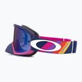 Oakley O Frame 2.0 Pro Occhiali da ciclismo MTB tld navy stripes/nero ice iridium 4