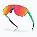 Occhiali da sole Oakley Corridor celeste opaco/prizm rubino 4