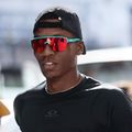 Occhiali da sole Oakley Corridor celeste opaco/prizm rubino 8