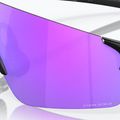 Occhiali da sole Oakley Evzero Blades nero opaco/viola Prizm 11