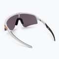 Occhiali da sole da strada Oakley Sutro Lite Sweep bianco opaco/prizm 2
