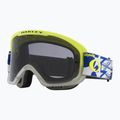 Oakley O Frame 2.0 Pro Occhiali da ciclismo MTB tld blue wings/grigio scuro