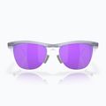 Occhiali da sole Oakley Frogskins Hybrid matte trans lilac/clear prizm violet 2