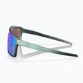Occhiali da sole Oakley Castel argento opaco/blu colorshift/prizm sapphire 3