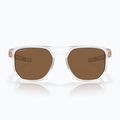 Occhiali da sole Oakley Latch Beta opaco chiaro/primo bronzo 2