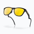 Occhiali da sole Oakley Frogskins Hybrid nero opaco/prizm 24k fleece 4