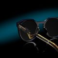 Occhiali da sole Oakley HSTN Kylian Mbappé Signature Series blu navy trans/prizm 24k polarizzati 5