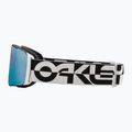 Oakley Line Miner Pro L nero bianco duality/prizm sapphire/prizm torch occhiali da sci 4
