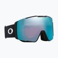 Oakley Line Miner Pro L nero opaco/prizm zaffiro/prizm ghiacciato occhiali da sci