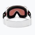 Oakley Line Miner Pro M bianco opaco/prizm rose/prizm sapphire occhiali da sci 4