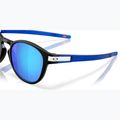 Occhiali da sole Oakley Latch nero opaco/ zaffiro Prizm 7