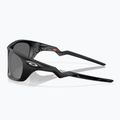 Occhiali da sole polarizzati Oakley Lateralis nero opaco/nero Prizm 3