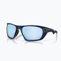 Occhiali da sole polarizzati Oakley Lateralis matte trans blue/prizm deep water 5