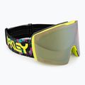 Maschera da sci Oakley Fall Line L Jaxson Black/Prizm Snow Sage Gold Iridium