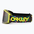Maschera da sci Oakley Fall Line L Jaxson Black/Prizm Snow Sage Gold Iridium 4