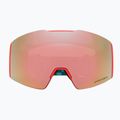 Maschera da sci Oakley Fall Line M Pacific Chex/Prizm Snow Rose Gold Iridium 2