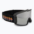 Maschera da sci Oakley Line Miner L rene rinnekangas signat/prizm snow black iridium