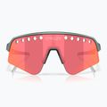 Occhiali da sole Oakley Sutro Lite Sweep argento opaco/blu colorshift/prizm trail torch 2