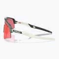 Occhiali da sole Oakley Sutro Lite Sweep argento opaco/blu colorshift/prizm trail torch 5