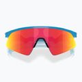 Occhiali da sole Oakley Resistor Sweep per bambini blu cielo lucido/rubino Prizm 3