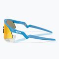 Occhiali da sole Oakley Resistor Sweep per bambini blu cielo lucido/rubino Prizm 5