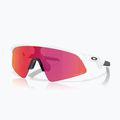 Occhiali da sole per bambini Oakley Resistor Sweep polished white/prizm field