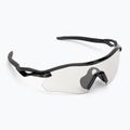 Occhiali da sole Oakley Radar Plate nero lucido/chiaro/nero irid fotocromatico