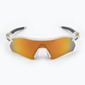 Occhiali da sole Oakley Radar Plate bianco lucido/prizm 24k polarizzati 3