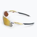 Occhiali da sole Oakley Radar Plate bianco lucido/prizm 24k polarizzati 4