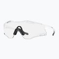 Occhiali da sole Oakley Cybr Zero bianco opaco/nero iridium fotocromatico