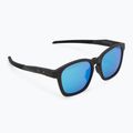 Occhiali da sole Oakley Shackle nero opaco/prizm zaffiro